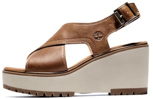 (Women) Timberland Koralyn Wedge 'Brown' A26TZF13 (Women) Timberland Koralyn Wedge 'Brown' A26TZF13