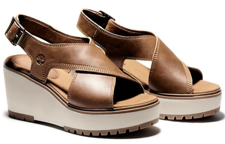 (W) Timberland Koralyn Wedge 'Brown' 圖 2
