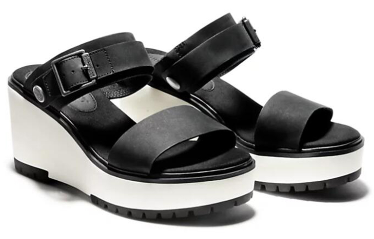 (W) Timberland Koralyn Wedge Sandal 'Black' 圖 2