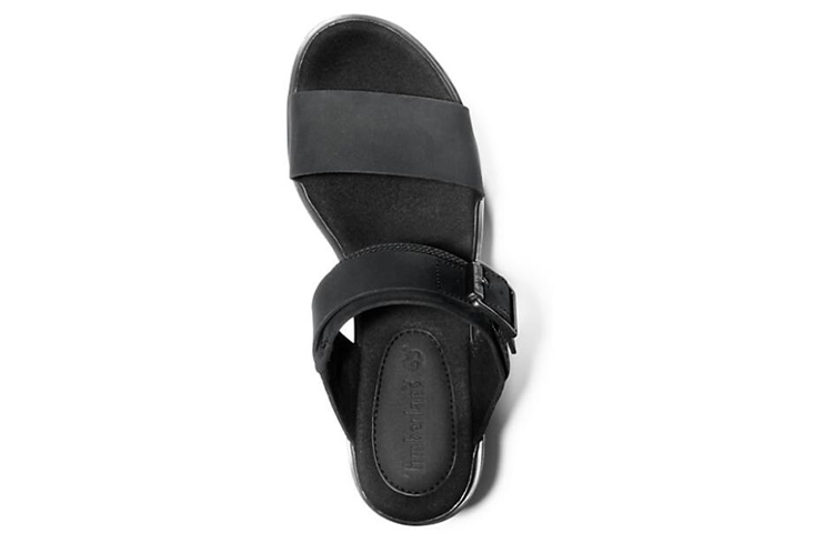 (W) Timberland Koralyn Wedge Sandal 'Black' 圖 3