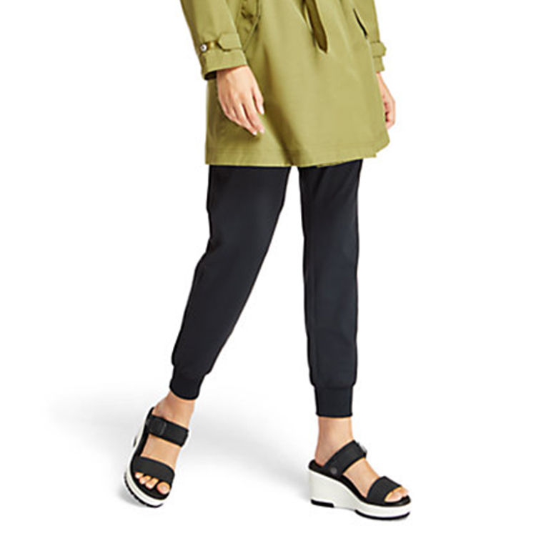 (W) Timberland Koralyn Wedge Sandal 'Black' 圖 5