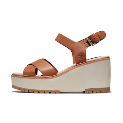 (W) Timberland Koralyn Wedge Sandal 'Brown'