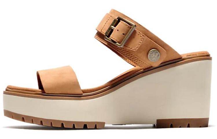 (Women) Timberland Koralyn Wedge Sandal 'Brown' A26EAF13