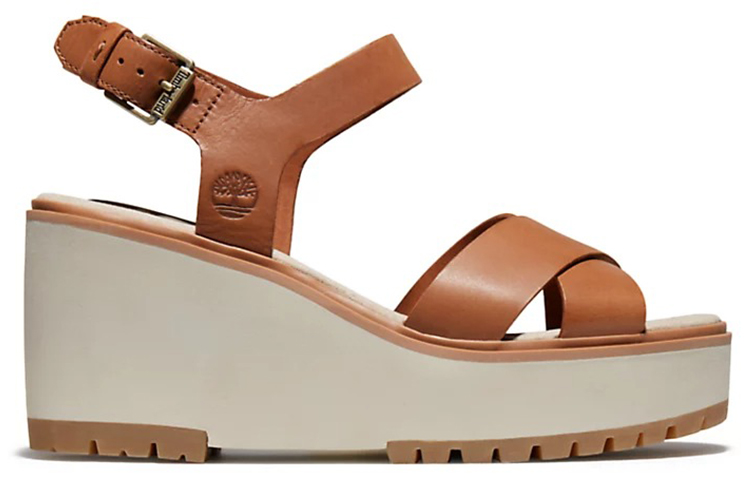 (W) Timberland Koralyn Wedge Sandal 'Brown' 圖 2