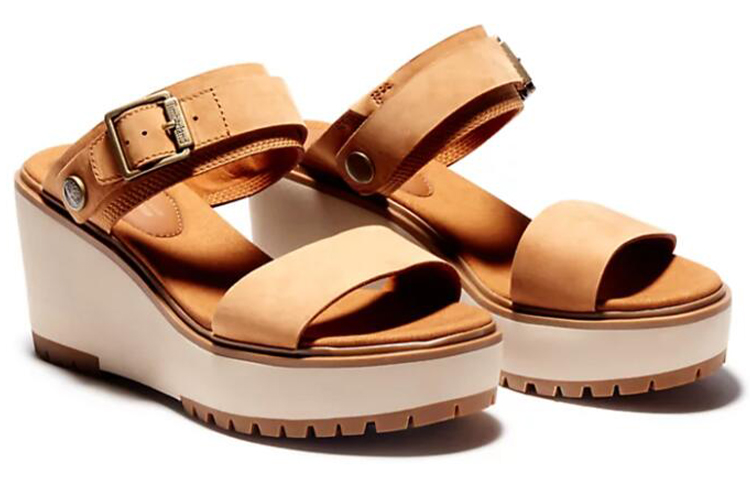 Order (Women) Timberland Koralyn Wedge Sandal 'Brown' A26EAF13
