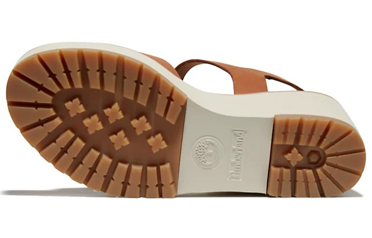 (W) Timberland Koralyn Wedge Sandal 'Brown' 圖 5