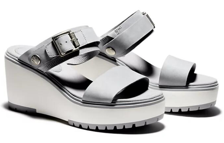 Order (Women) Timberland Koralyn Wedge Sandal 'Grey' A26SQ050