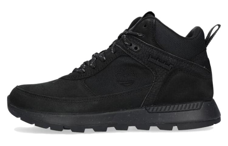 (W) Timberland Lace-Up Short Boots 'Black Pain'