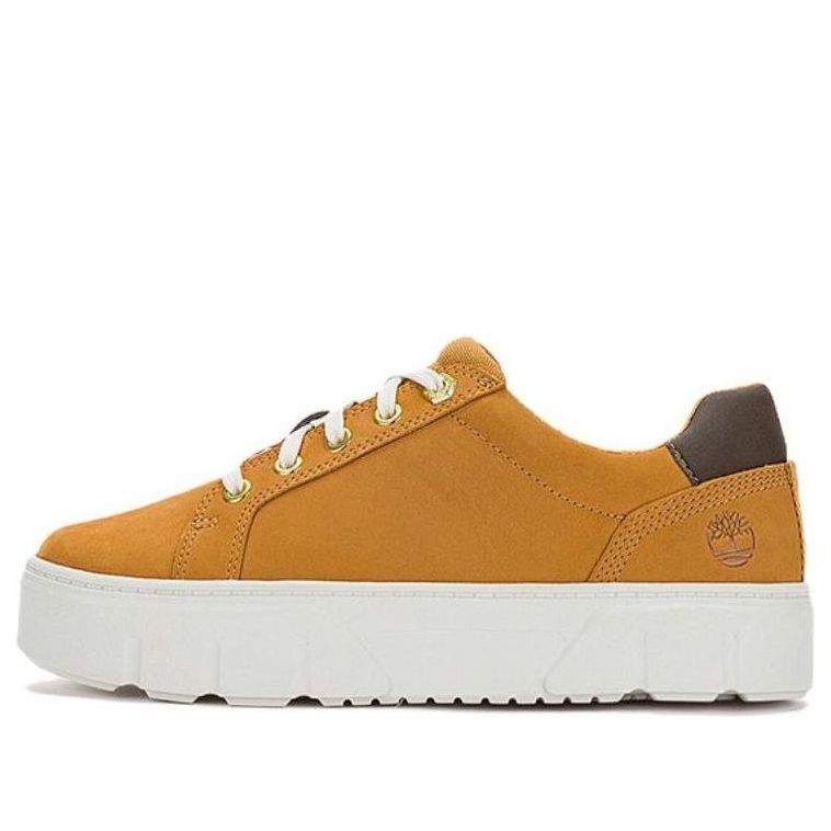 Buy (W) Sneaker Timberland Laurel Court Low Lace Up 'Wheat Canvas' A64GZW