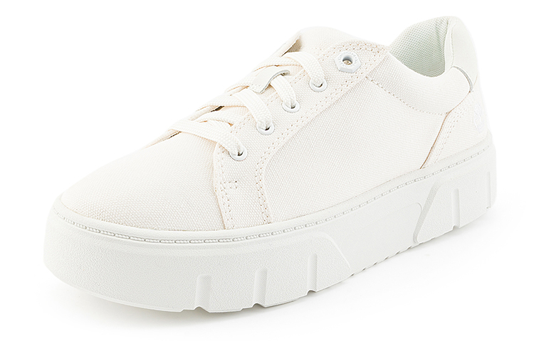 Lookbook (W) 添柏岚 Laurel Court 白色低帮帆布鞋 A5ZHGW