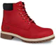 Lookbook (W) Timberland Edisi Terhad Kasut But Premium 6 Inci Merah Digital 'Merah' TB0A1IB7