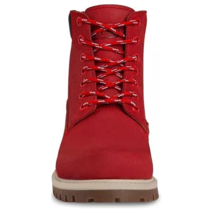 Shop (W) Timberland Edisi Terhad Kasut But Premium 6 Inci Merah Digital 'Merah' TB0A1IB7