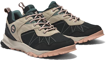 Shop Timberland添柏嵐 Lincoln Peak Gore-Tex 耐磨防滑 低筒 運動休閒鞋 女款 黑灰