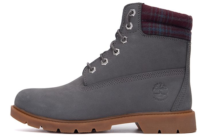 (Women) Timberland Linden Wood WP 6-Inch 'Dark Grey' A2DVSC64