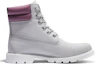 Order Timberland添柏崙 添柏崙 Linden Woods 6吋 復古休閒 中筒 戶外靴 女款 灰紫