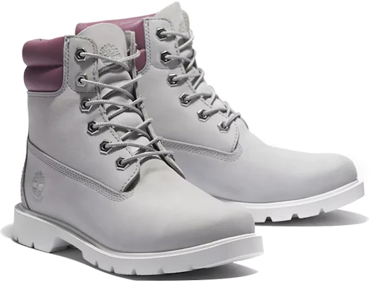 Timberland添柏崙 添柏崙 Linden Woods 6吋 復古休閒 中筒 戶外靴 女款 灰紫 Lookbook Timberland添柏崙 添柏崙 Linden Woods 6吋 復古休閒 中筒 戶外靴 女款 灰紫