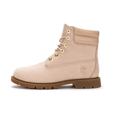 (W) Timberland Linden Woods 6 Inch Waterproof Boots 'Light Beige Nubuck'