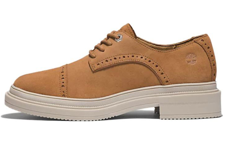 (Women) Timberland Lisbon Lane Brogue Oxford 'Brown' A445QCW8