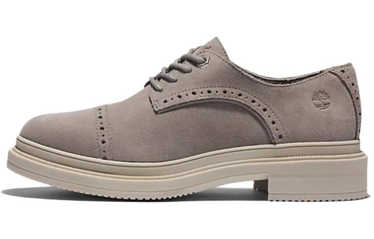 (Women) Timberland Lisbon Lane Brogue Oxford 'Grey' A446Q089