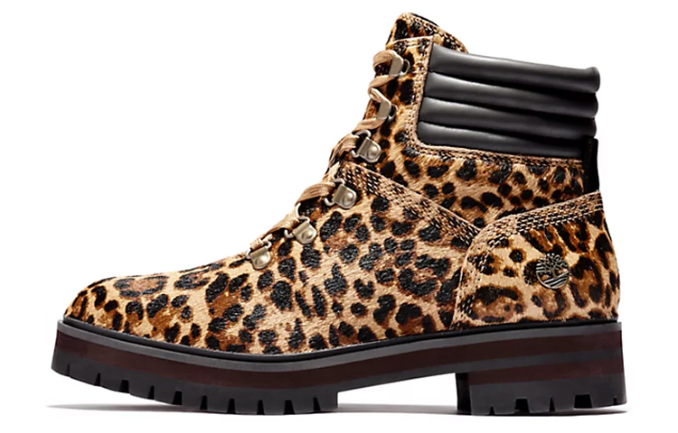 (Women) Timberland London Square Mid Hiker Boots 'Brown Leopard Print' A2GCRV24