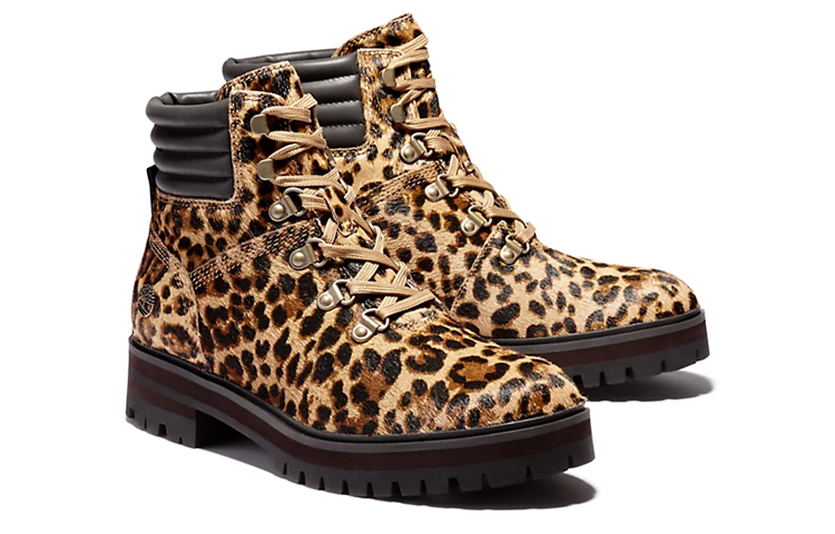 Order (Women) Timberland London Square Mid Hiker Boots 'Brown Leopard Print' A2GCRV24