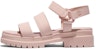 (W) Timberland London Vibe 'Pink Velcro' Wanita A29UQ662