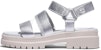 (W) Timberland London Vibe Sandal 'Silver Velcro' Perak Velcro A29Y7040