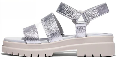 (Women) Timberland London Vibe Sandal 'Silver Velcro' A29Y7040 (Women) Timberland London Vibe Sandal 'Silver Velcro' A29Y7040