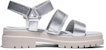 (W) Timberland London Vibe Sandal 'Silver Velcro' Perak Velcro A29Y7040