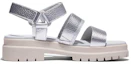 Order (W) ティンバーランド ロンドンVIBEサンダル (シルバー) A29Y7040
