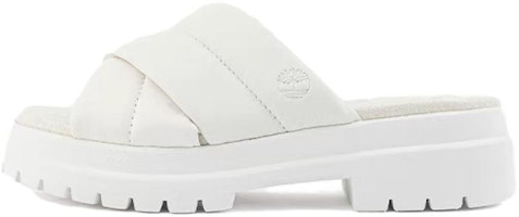 (Women) Timberland London Vibe Slides 'White Full Grain' A63RV (Women) Timberland London Vibe Slides 'White Full Grain' A63RV