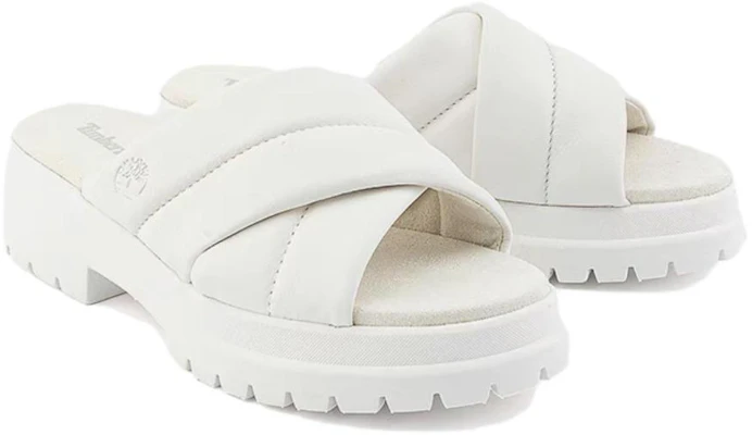 (W) Timberland London Vibe Slides 'Putih Full Grain' A63RV Lookbook (W) Timberland London Vibe Slides 'Putih Full Grain' A63RV