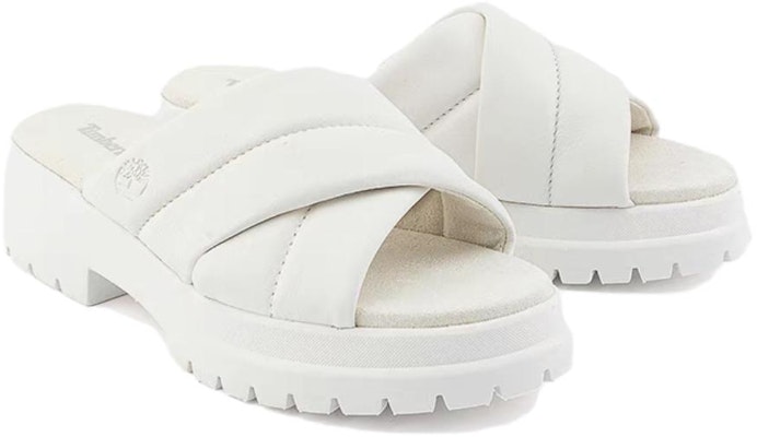 (Women) Timberland London Vibe Slides 'White Full Grain' A63RV Lookbook (Women) Timberland London Vibe Slides 'White Full Grain' A63RV