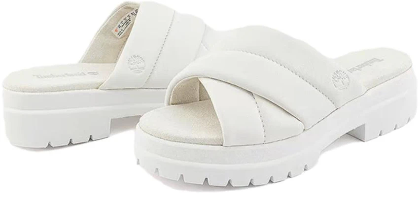 (W) Timberland London Vibe Slides 'Putih Full Grain' A63RV Shop (W) Timberland London Vibe Slides 'Putih Full Grain' A63RV