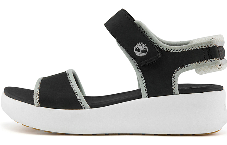 (Women) Timberland Los Angeles Wind Casual Black Sandals A23AMW