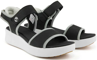 Shop (Women) Timberland Los Angeles Wind Casual Black Sandals A23AMW