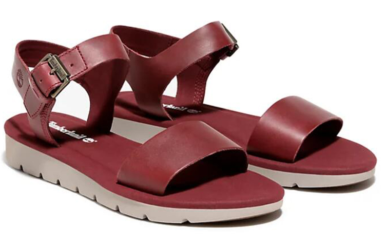 Order (W) Timberland Lotty Lou Sandaal ''Wijnrood'' A286T211