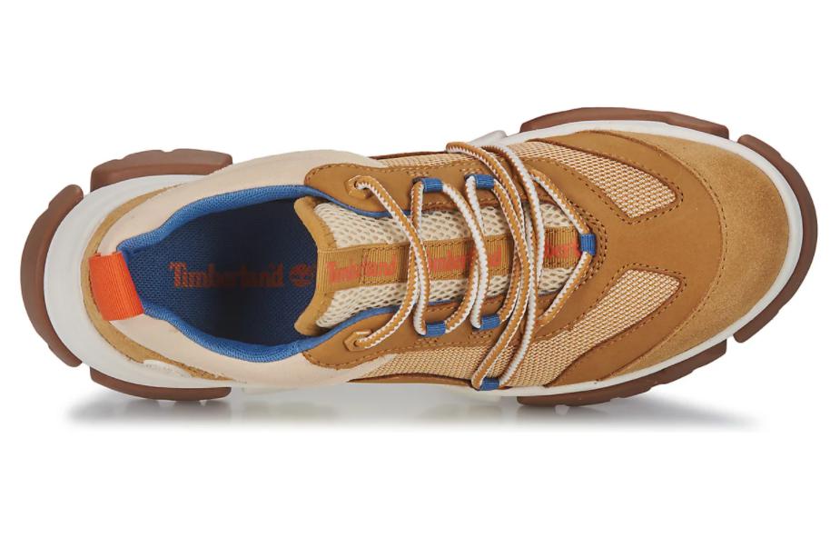 (W) Timberland Low Hiking Shoes 'Brown White' 圖 3