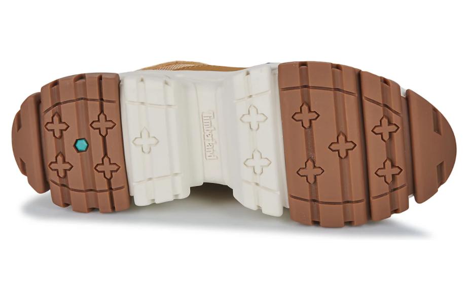 (W) Timberland Low Hiking Shoes 'Brown White' 圖 4