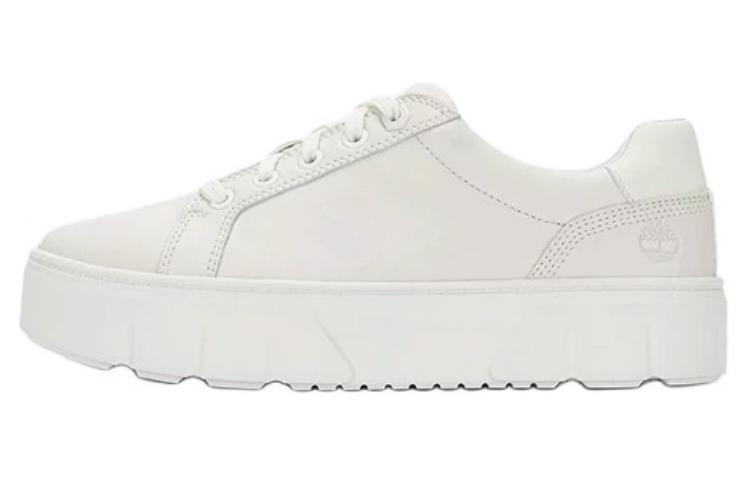 (Women) Timberland Low Lace Up Sneakers &#x27;White Full Grain&#x27; A61FGW