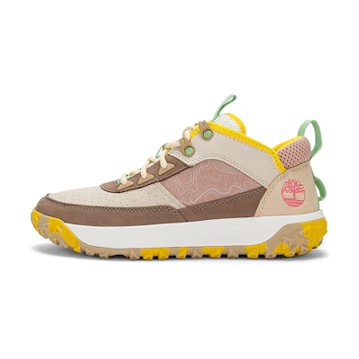 (W) Timberland GreenStride Motion 6 Leather and Fabric Low Hiker 'Medium Beige Nubuck'
