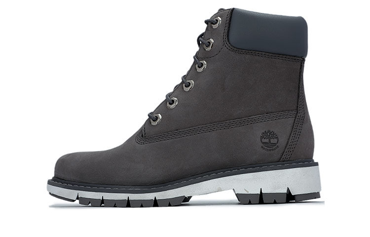 (W) Timberland Lucia Way 6 Inch Waterproof Boots 'Medium Grey Nubuck'
