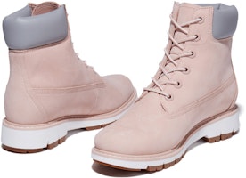 添柏岚 Timberland 6 吋 休閒時尚高筒工裝靴 女款 粉紅 Lookbook 添柏岚 Timberland 6 吋 休閒時尚高筒工裝靴 女款 粉紅