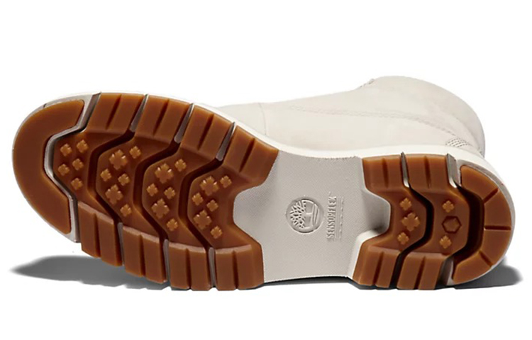 (W) Timberland Lucia Way Lined 'White Leather High-Top' 圖 4