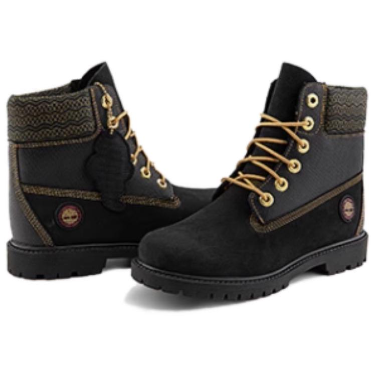 (W) Timberland Lunar New Year 6 Inch Lace Up Boots 'Black Nubuck' 圖 3
