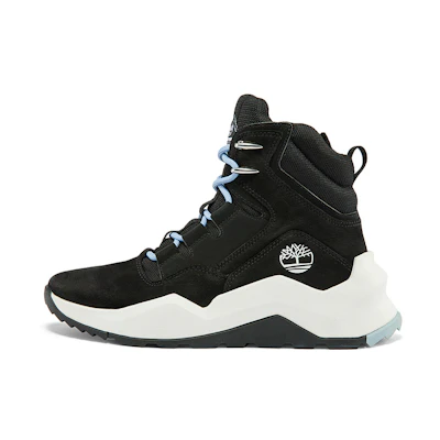 (W) Timberland Madbury Side-Zip Waterproof Boot 'Black Nubuck'