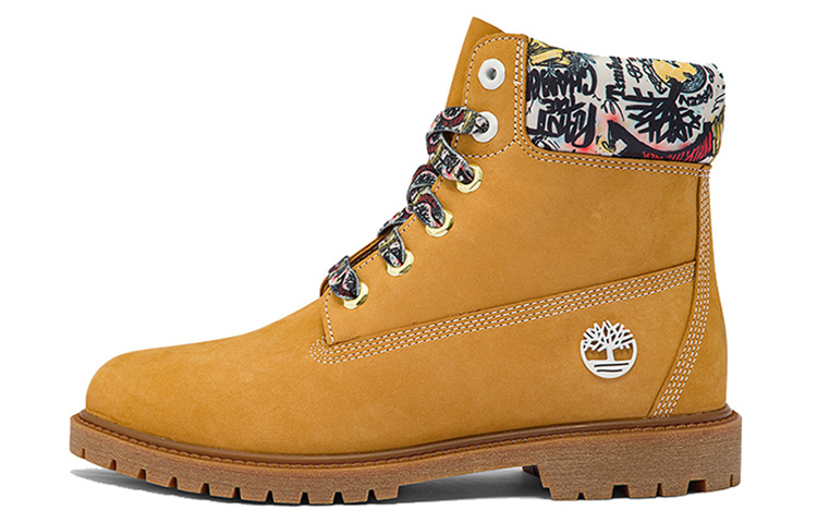 (Women) Timberland Made With Liberty Fabrics 6 Inch Boot 'Yellow' A5XA7W