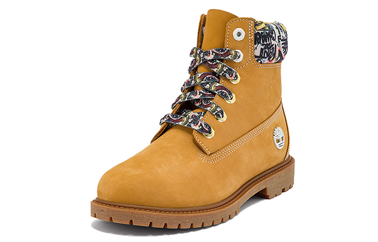 Order (Women) Timberland Made With Liberty Fabrics 6 Inch Boot 'Yellow' A5XA7W