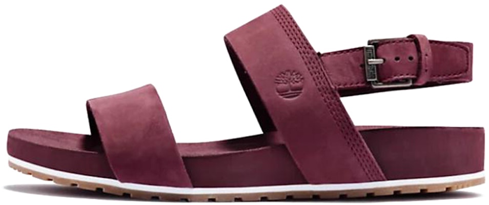 (Women) Timberland Malibu Waves Ankle Strap Sandal 'Burgundy' A289N211 Buy (Women) Timberland Malibu Waves Ankle Strap Sandal 'Burgundy' A289N211