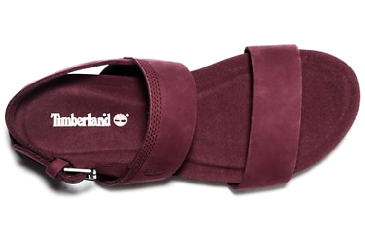 Lookbook (W) Timberland Malibu Waves Sandal Menga Tali Buku Lali 'Burgundy' A289N211